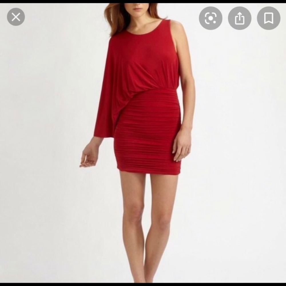 BCBGMaxAzria Red Venus Dress - XS